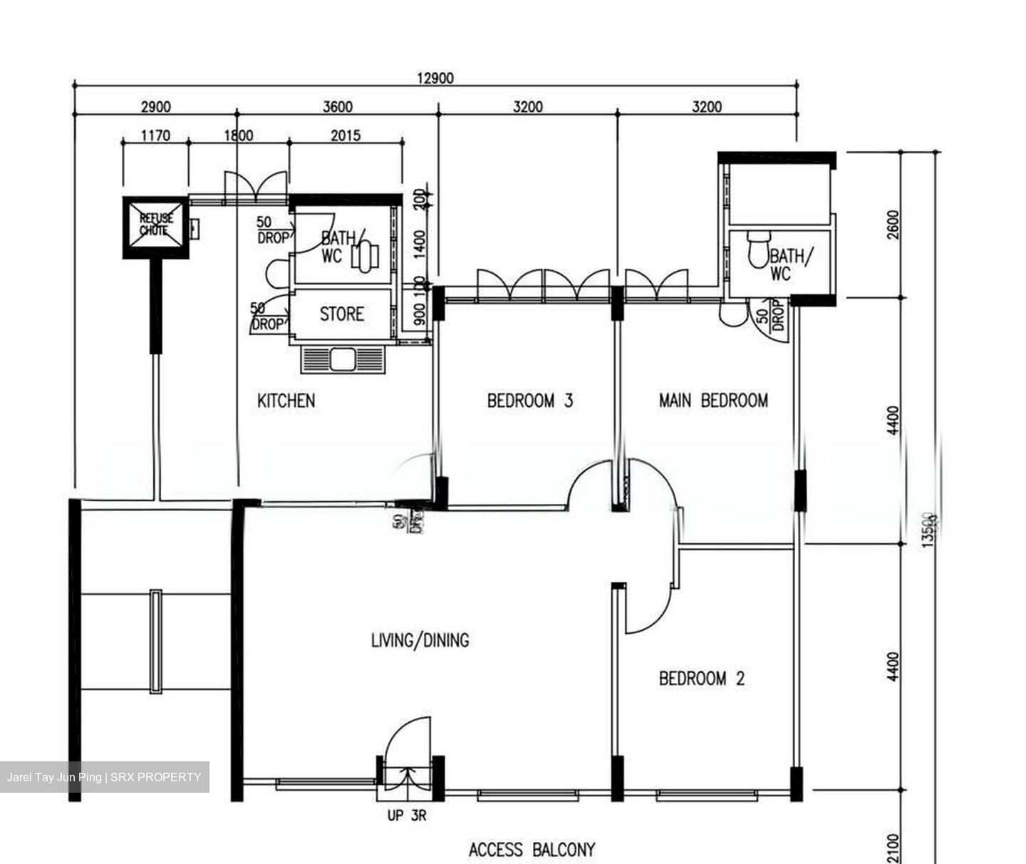Blk 143 Lorong 2 Toa Payoh (Toa Payoh), HDB 5 Rooms #546130551